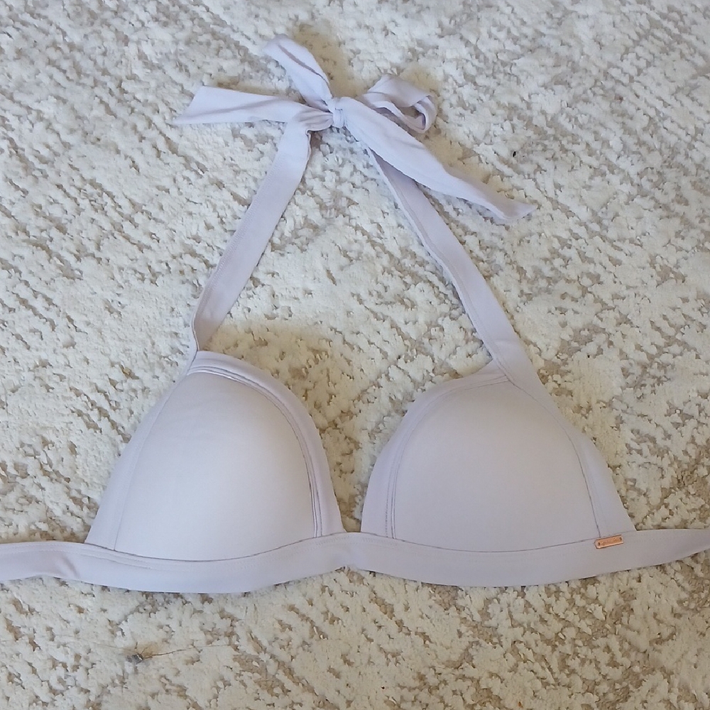 NWT, Victoria's Secret, PINK, Violet, Bikini Top Halter Bralette, S